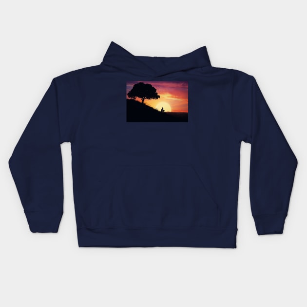 The Healing Power of Nature Kids Hoodie by psychoshadow